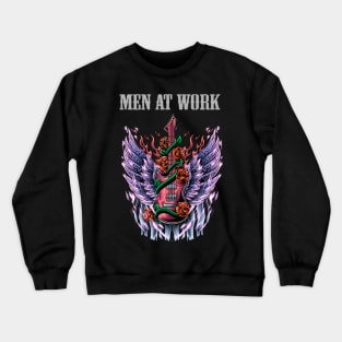 WORK AT THE MEN BAND Crewneck Sweatshirt